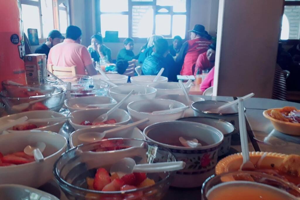 Hostal Dona Clarita & Vegetarian Food Chugchilan Bagian luar foto